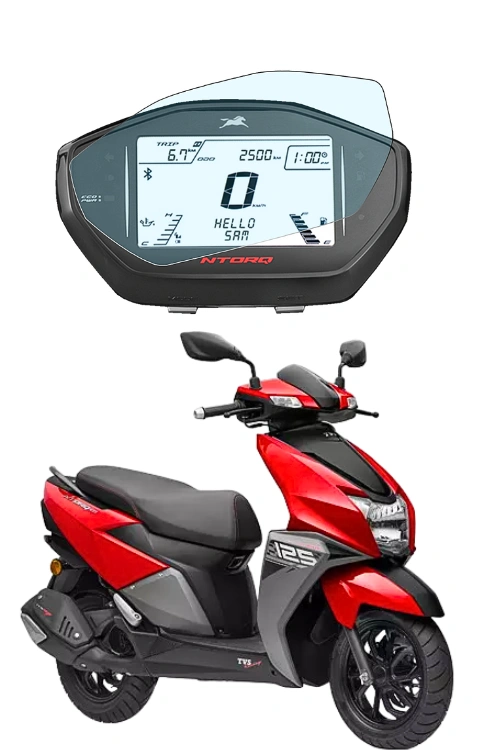Screen Protector Ntorq 125 | Screen Guard Compatible with Ntorq 